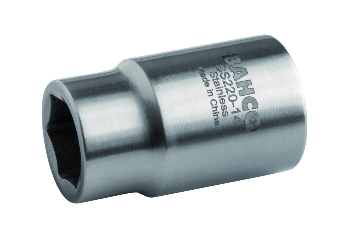 Bahco Dop 1 2" | zeskant | roestvaststaal | 12 mm SS220-12