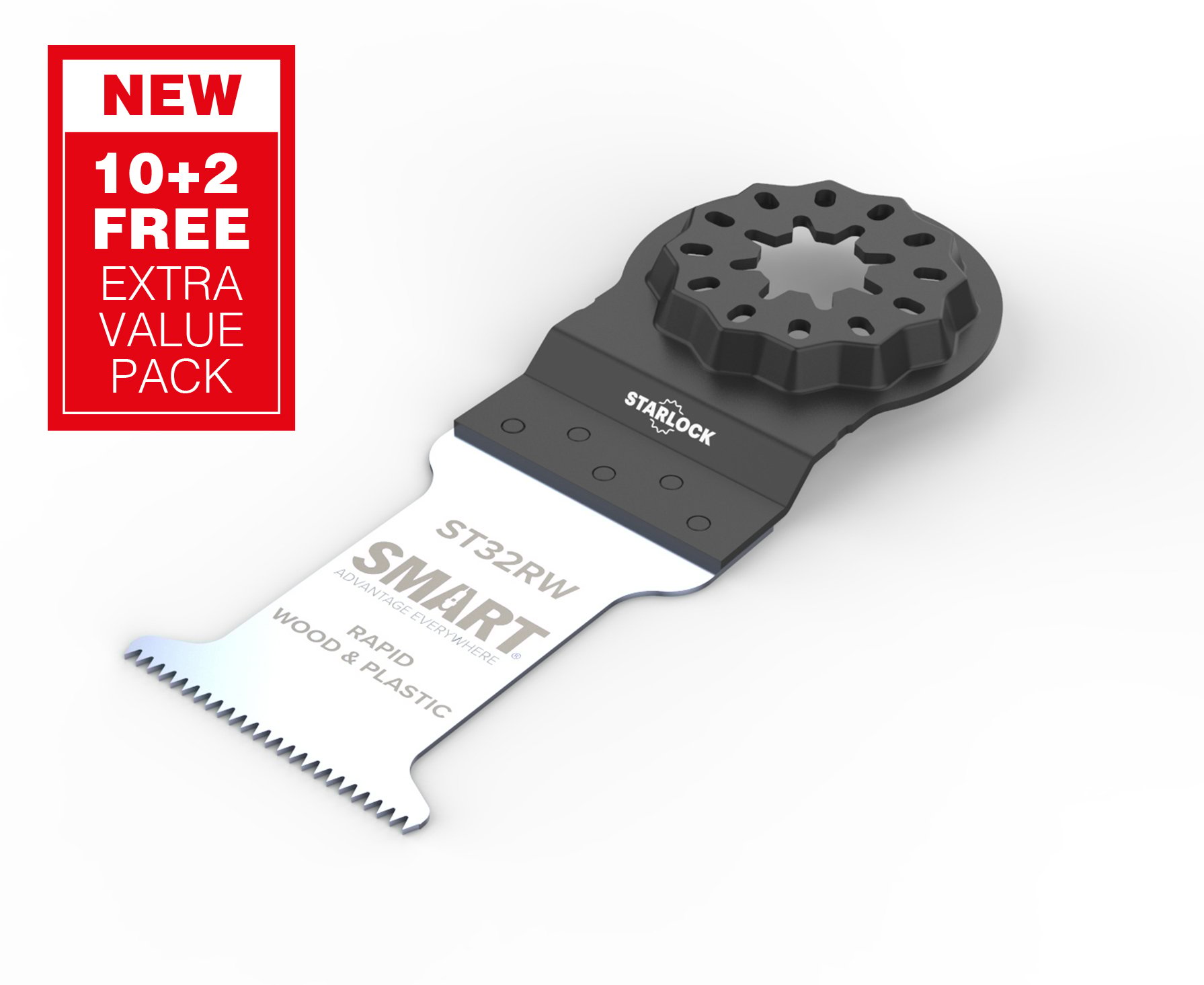 SMART SL PRO 32mm Rapid-wood zaagbl. 10+2st - ST32RW10+2 ST32RW10+2