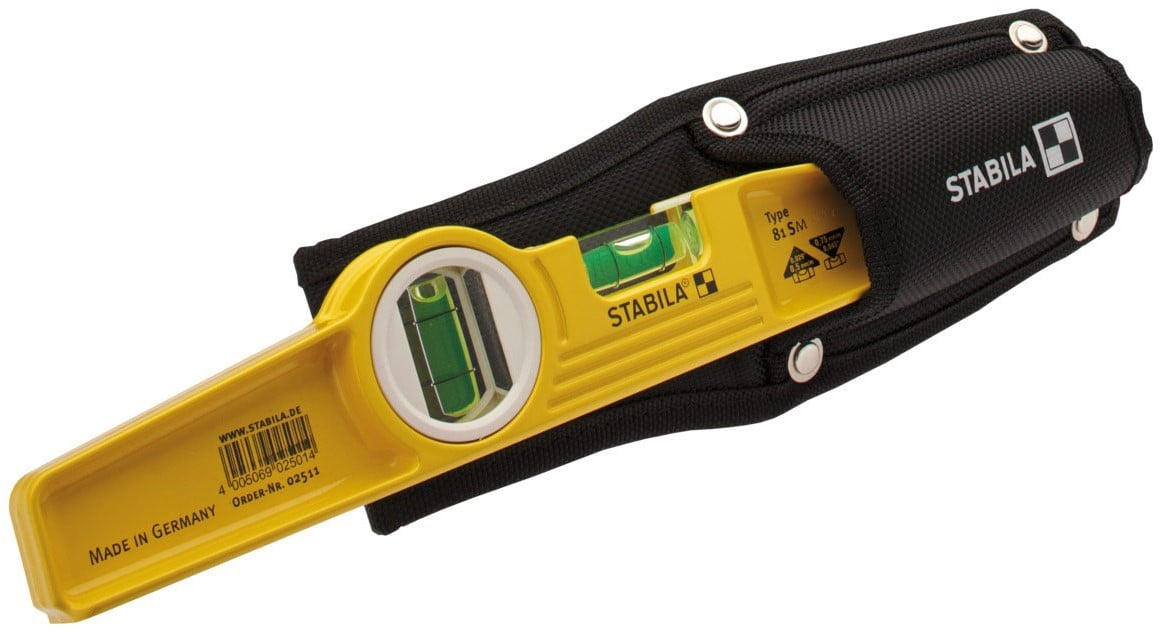 Stabila Waterpas, 81SM Torpedo magn+Holster 25cm - 02511