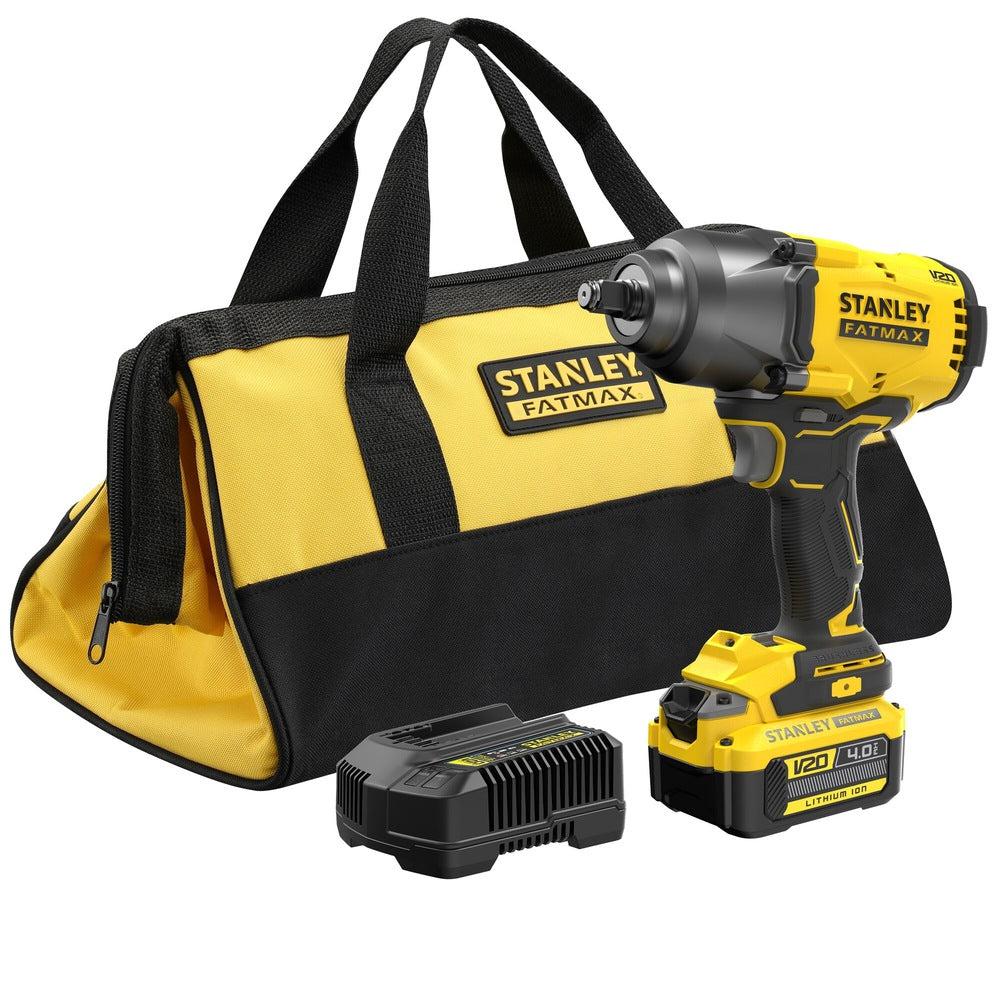 Stanley Powertools Stanley FATMAX SFMCF940M1 18V V20 Accu Slagmoersleutel | 18V 4 0Ah accu | In Transporttas SFMCF940M1-QW