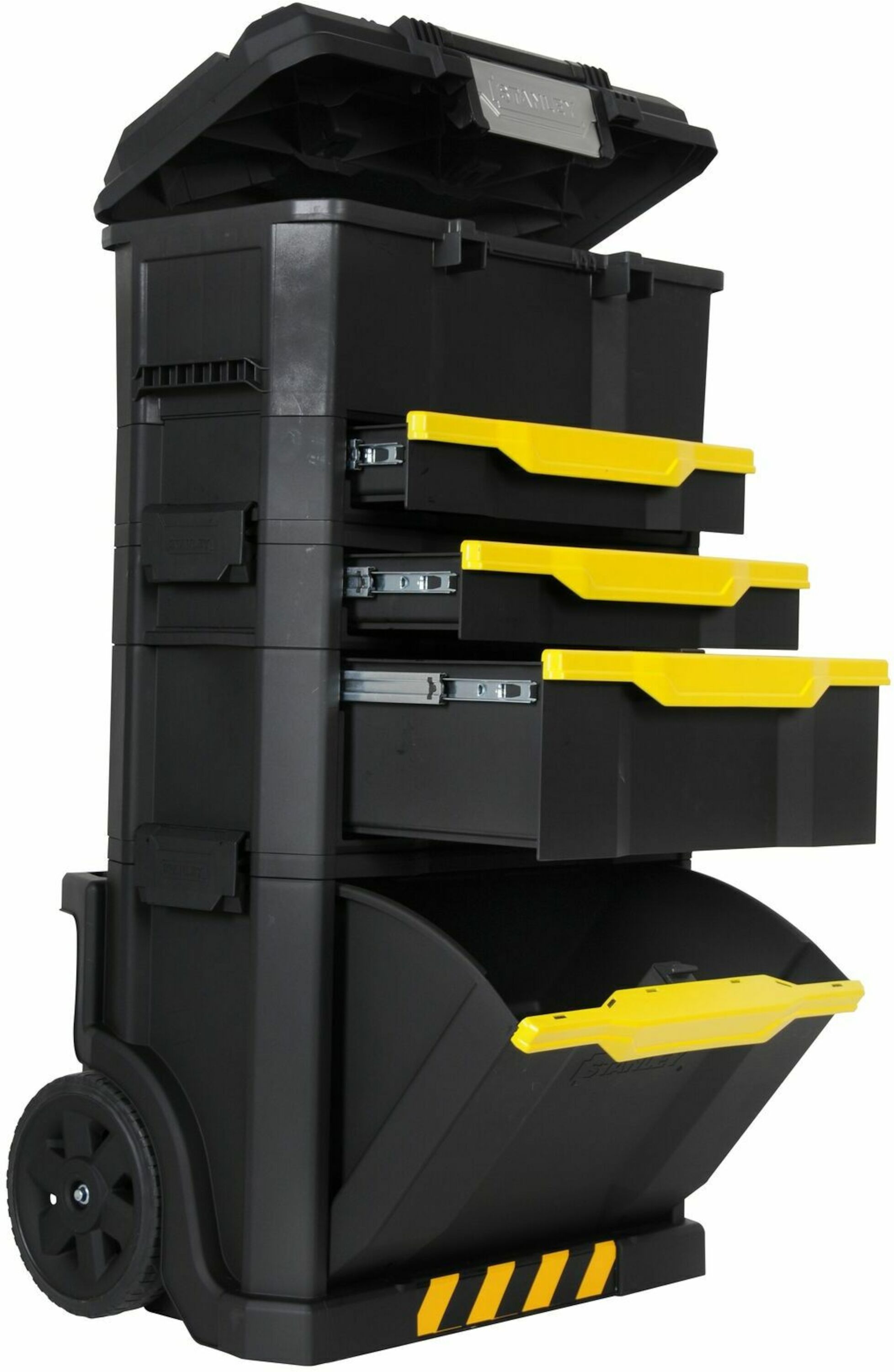 Stanley Koffers Gereedschapswagen | 3-in-1 Modulair | Verrijdbaar met wielen - 1-79-206