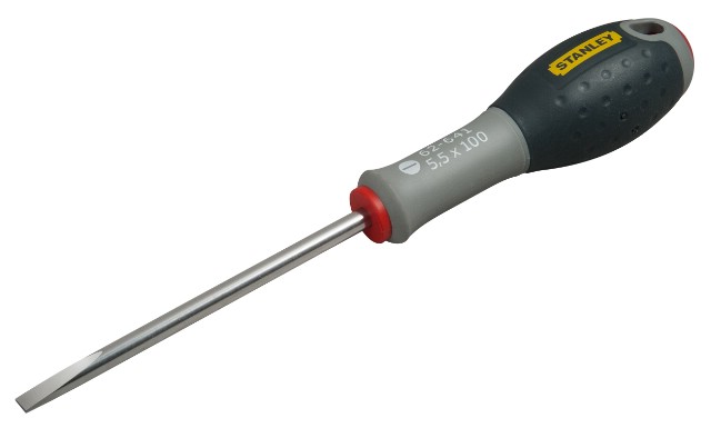 STANLEY FatMax - RVS Schroevendraaier - Parallel - 5.5mm x 100mm