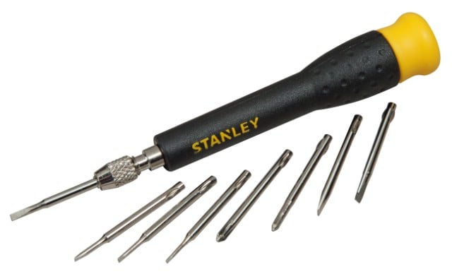 Stanley handgereedschap Precisieschroevendraaier multibit 8-DELIG - STHT0-62629