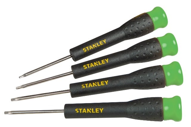 Stanley Handgereedschap Precisieschroevendraaier TORX 4-DELIG STHT0-62630