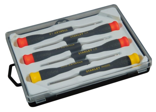 Stanley handgereedschap Precisieschroevendraaierset 6-DELIG 1-1.8 - STHT0-62631