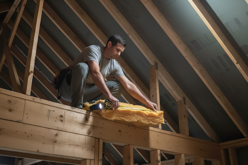 Stap 3: Meet en snijd het isolatiemateriaal op maat