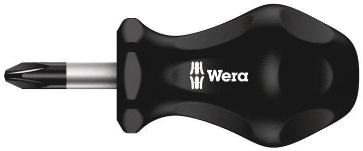 Wera Stubby Pozidriv Schroevendraaier, PZ 03 x 25 mm - 1 stuk(s) - 05008855001