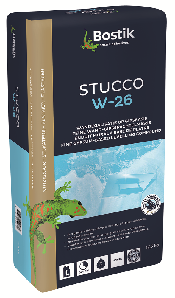 Bostik Stucco W-26 | Wit | Zak 17,5 kg - 30611192