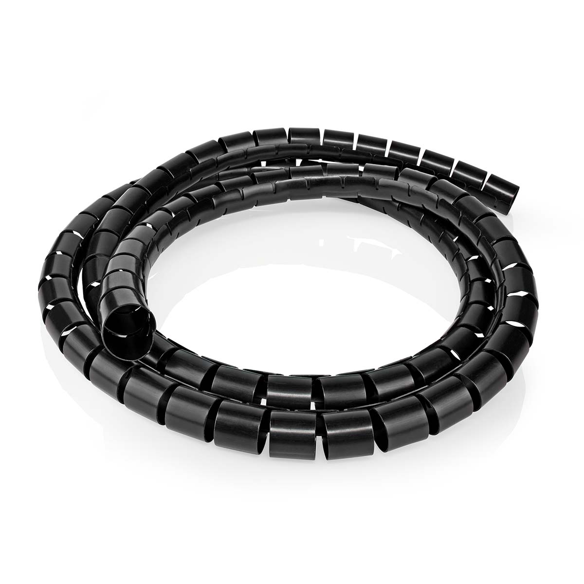 Nedis Kabelmanagement | Spiraalvormige sleeve | 1 Stuks | Maximale kabeldikte: 100 mm | PVC | Zwart - SWB KS-19BLACK