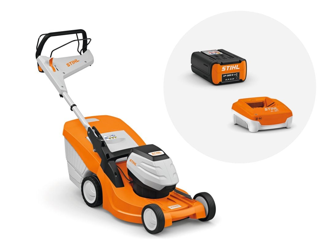 Stihl RMA 448.2 PV | accugrasmaaier | met accu AP 300 en AL 300 lader - 63582000035