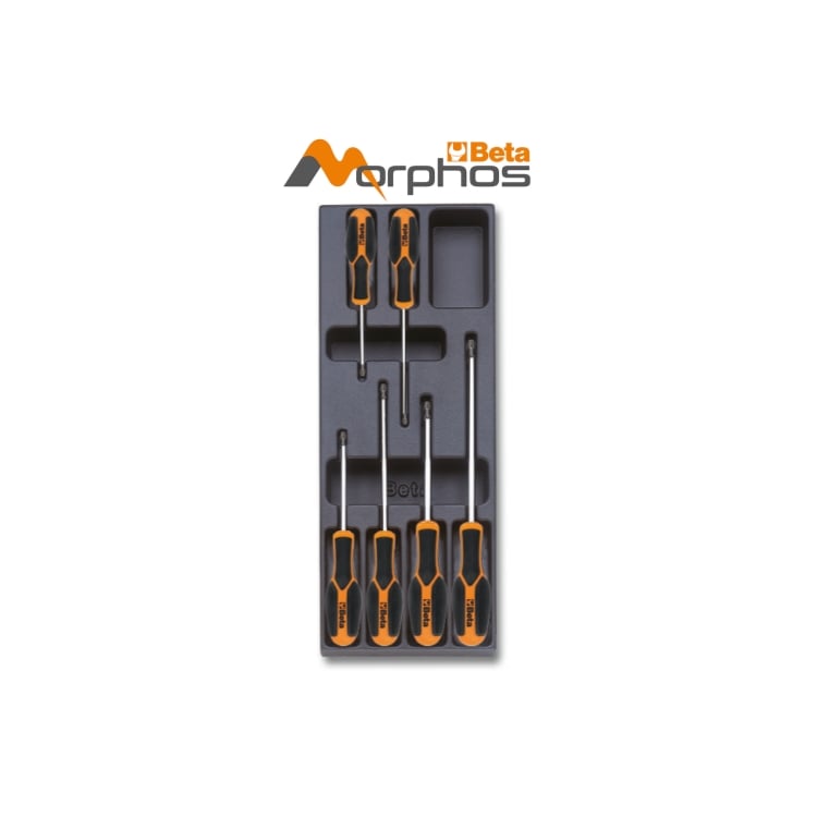 Beta T187MH Harde Inlegbak met 6 Gereedschap - 024240187