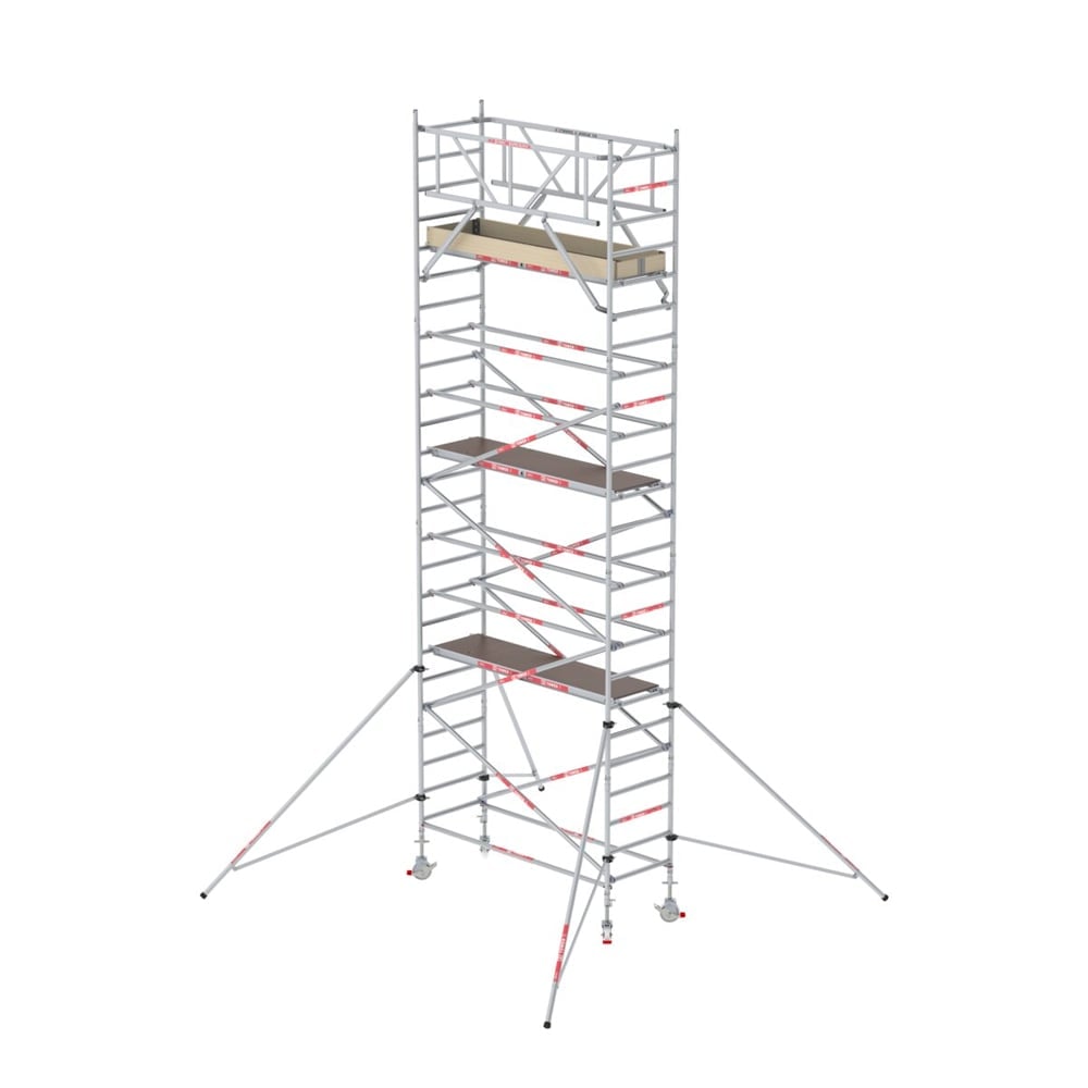 Altrex RS TOWER 31 PLUS rolsteiger | 8.20 m | 0.90 m | 2.45 m houten platform | Schoren - T315005