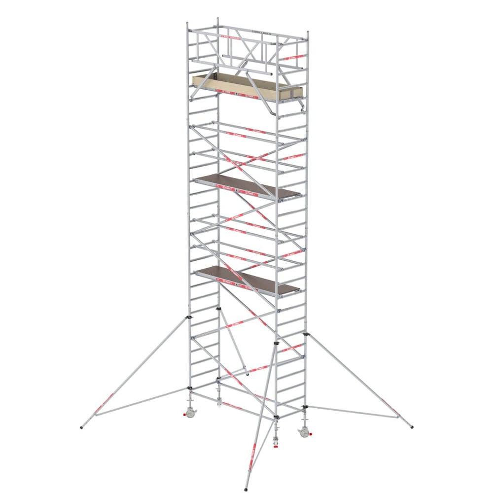 Altrex RS TOWER 31 PLUS rolsteiger | 9.20 m | 0.90 m | 2.45 m houten platform | Schoren - T315006