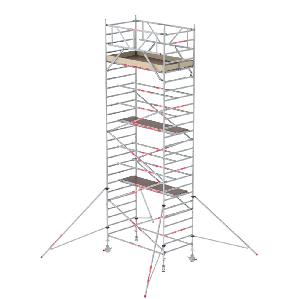 Altrex RS TOWER 32 rolsteiger | 8.20 m | 1.35 m | 2.45 m houten platform | Schoren - T320005