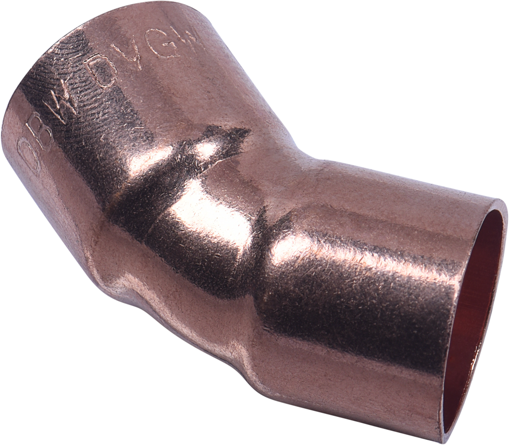 Cornat Cu-Soldeer Knie 2S 45Gr 15Mm (1St) - T504115