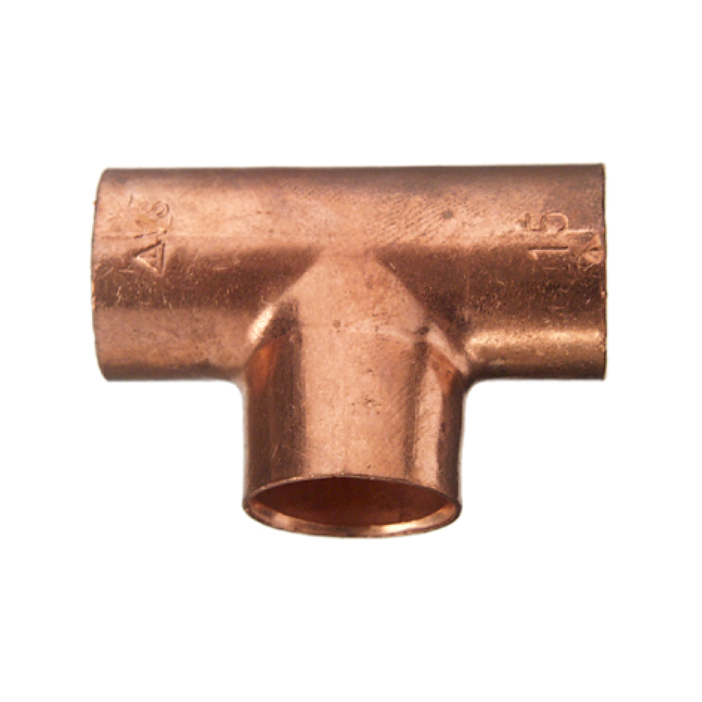 Cornat Cu-Soldeer T-Stuk 15X12X15Mm - T51301512