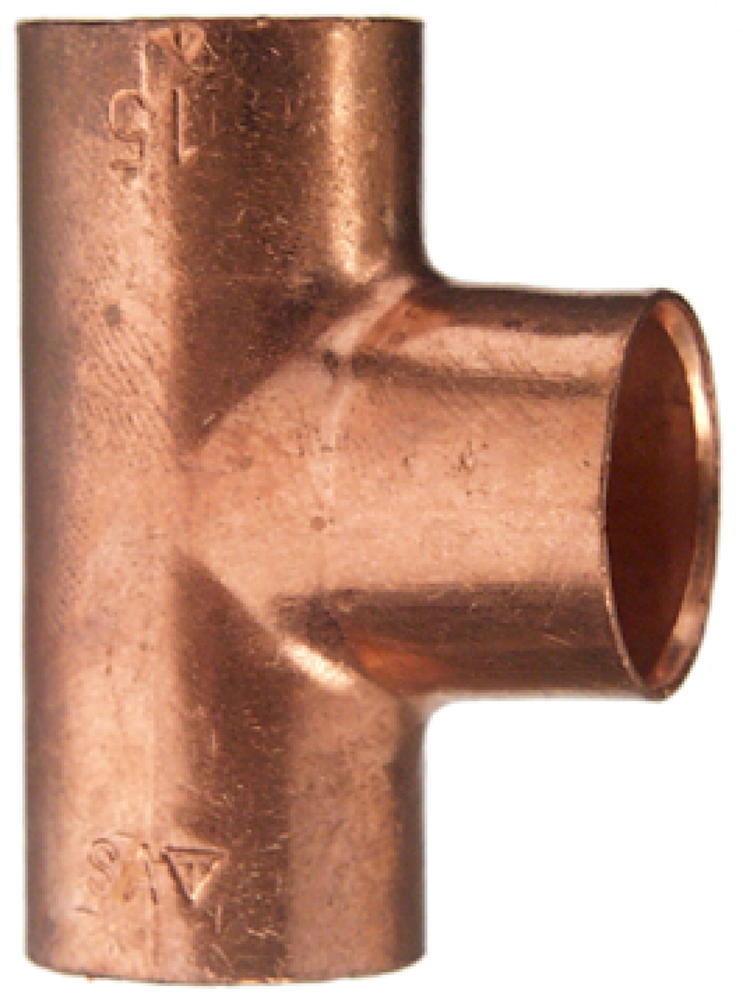Cornat Cu-Soldeer T-Stuk 18X15X18Mm - T51301815