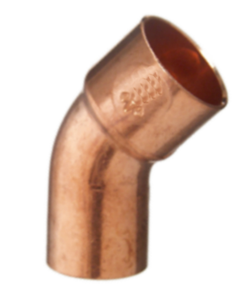 Cornat Cu-Soldeer Knie 1S 45Gr/15 (10St) - T564015