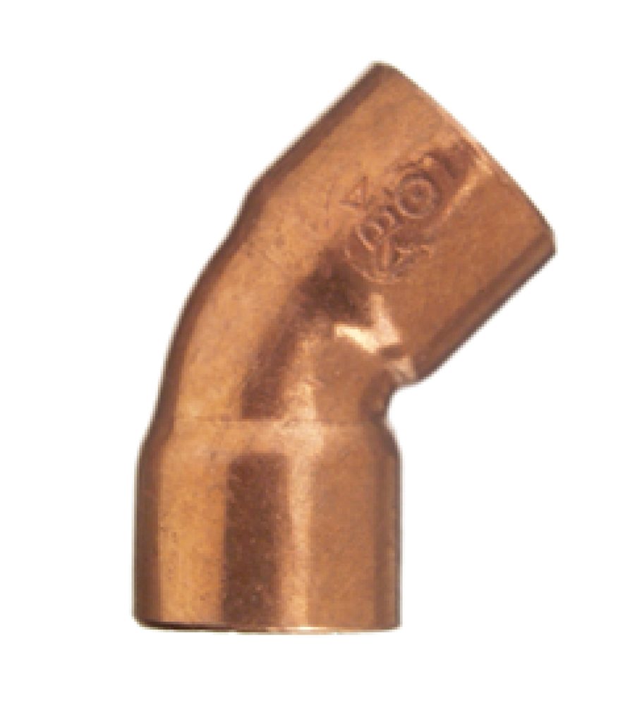Cornat Cu-Soldeer Knie 2S 45Gr/15 (10St) - T564115
