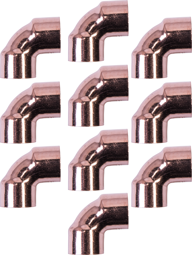 Cornat Cu-Soldeer Knie 2S 90Gr/15 (10St) - T569015