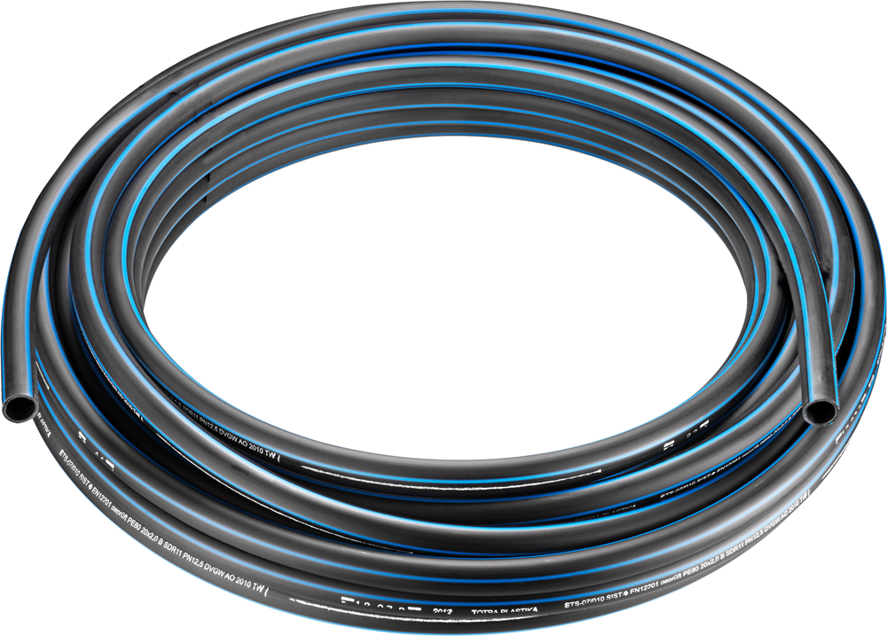 Cornat Pe-Hd Buis Plooibaar 25X2.3Mm 25M T612025