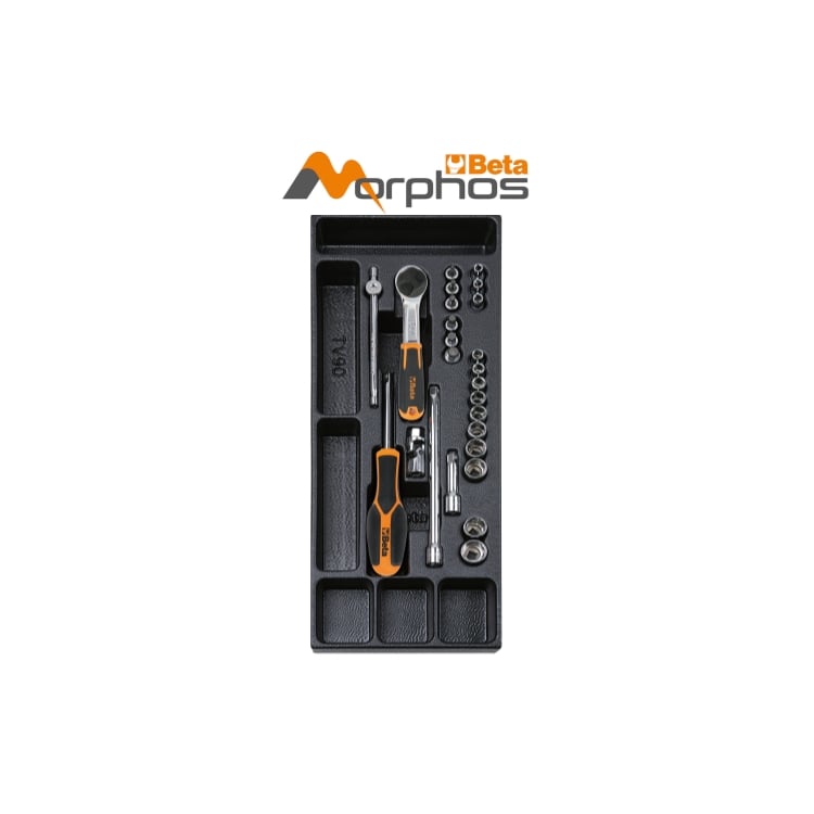 Beta T91MH Harde Inlegbak met 25 Gereedschap - 024240098