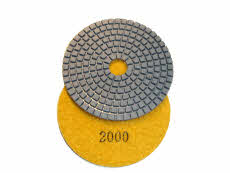 Spero Diamant vloerpolijstschijf | Korrel 2000 | dia:100mm, 6mm dik, beton, terrazzo & natuursteen nat - SPDKP042000