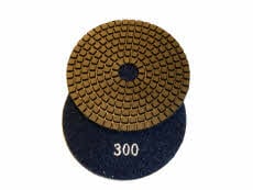 Spero Diamant vloerpolijstschijf | Korrel 300 | dia:100mm, 6mm dik, beton, terrazzo & natuursteen nat - SPDKP040300