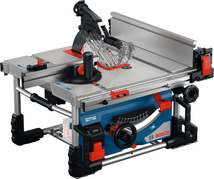 Bosch Blauw GTS 18V-70 Accu Stationaire Machine | Incl. Zaagblad PRO Woord | Zonder Accu en Lader - 0601B44100