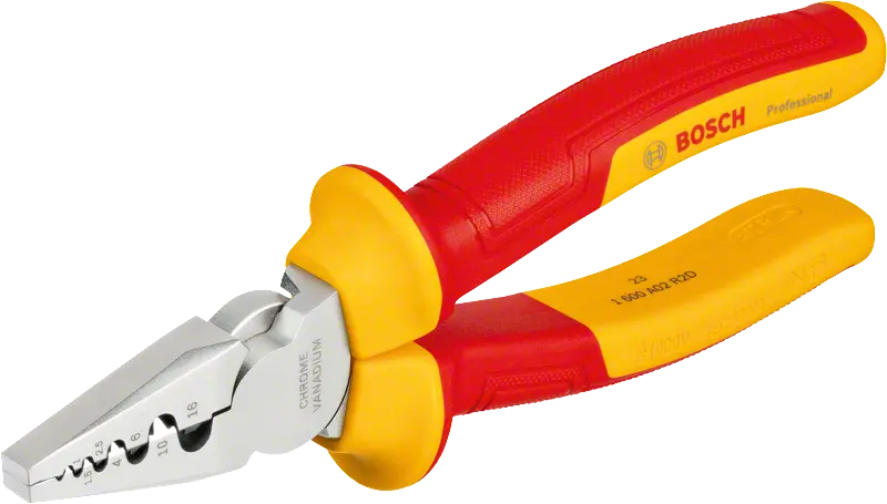Bosch Blauw Krimptang 180 mm VDE 1600A02NE6