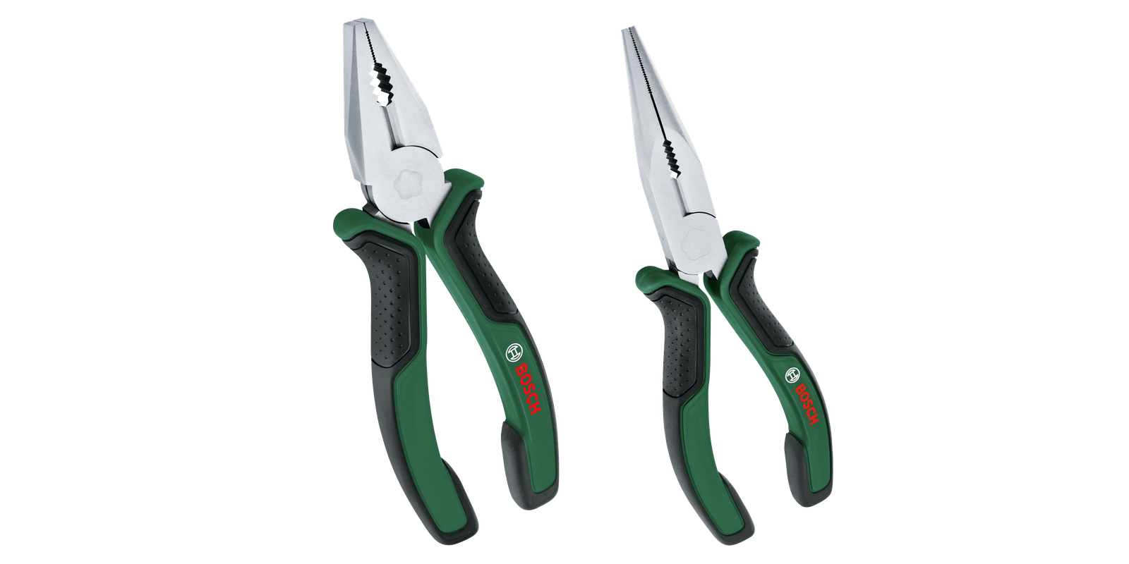 Bosch Groen Tangenset 2-stuks | Combinatietang en punttang 1600A0275H