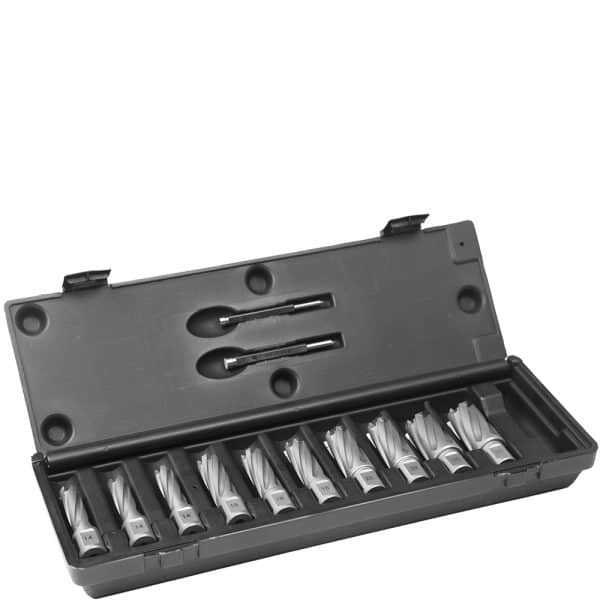 Euroboor TCT kernboorset lang 10-delig inch - TCT.KIT/10L-I2