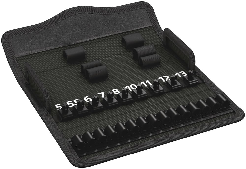 Wera Vouwetui voor Kraftform Micro-sets met hoogstens 12 delen, leeg, 235 x 115 mm - 1 stuk(s) - 05136468001