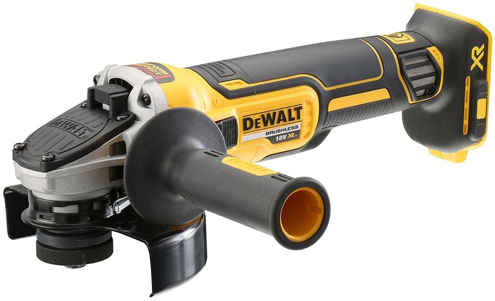 DeWalt DCG405N Accu Haakse Slijper | 125 mm | BL | Zonder accu's en lader - DCG405N-XJ