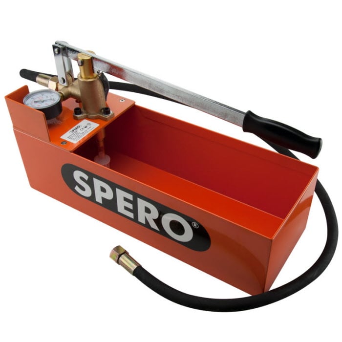 Spero SAP2001 | 12 Liter Stalen leiding afperspomp | 60 bar - SAP2001