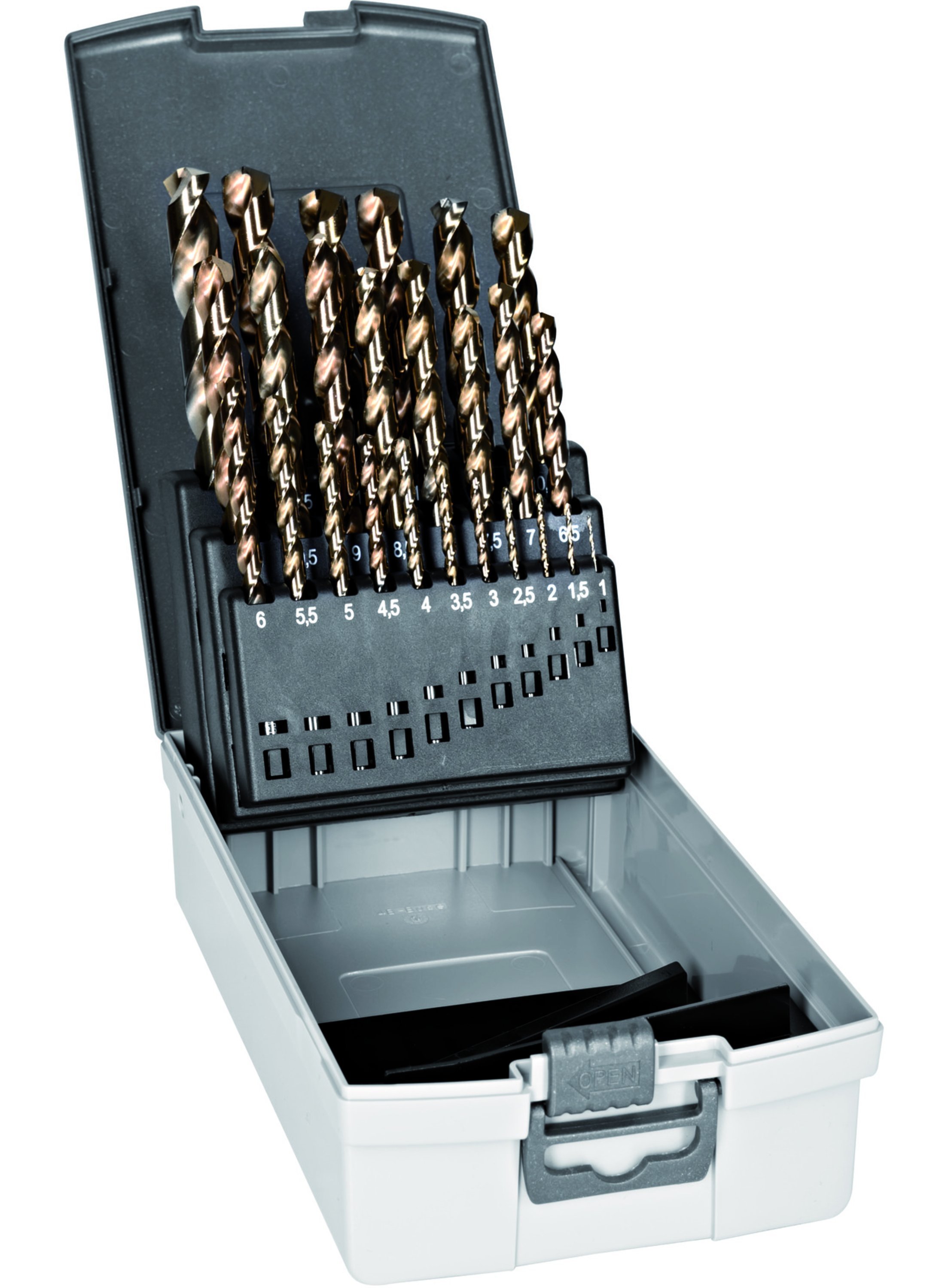 Bahco HSS-E borenset | kobalt | voor metaal 25-delig 4511-SET-25