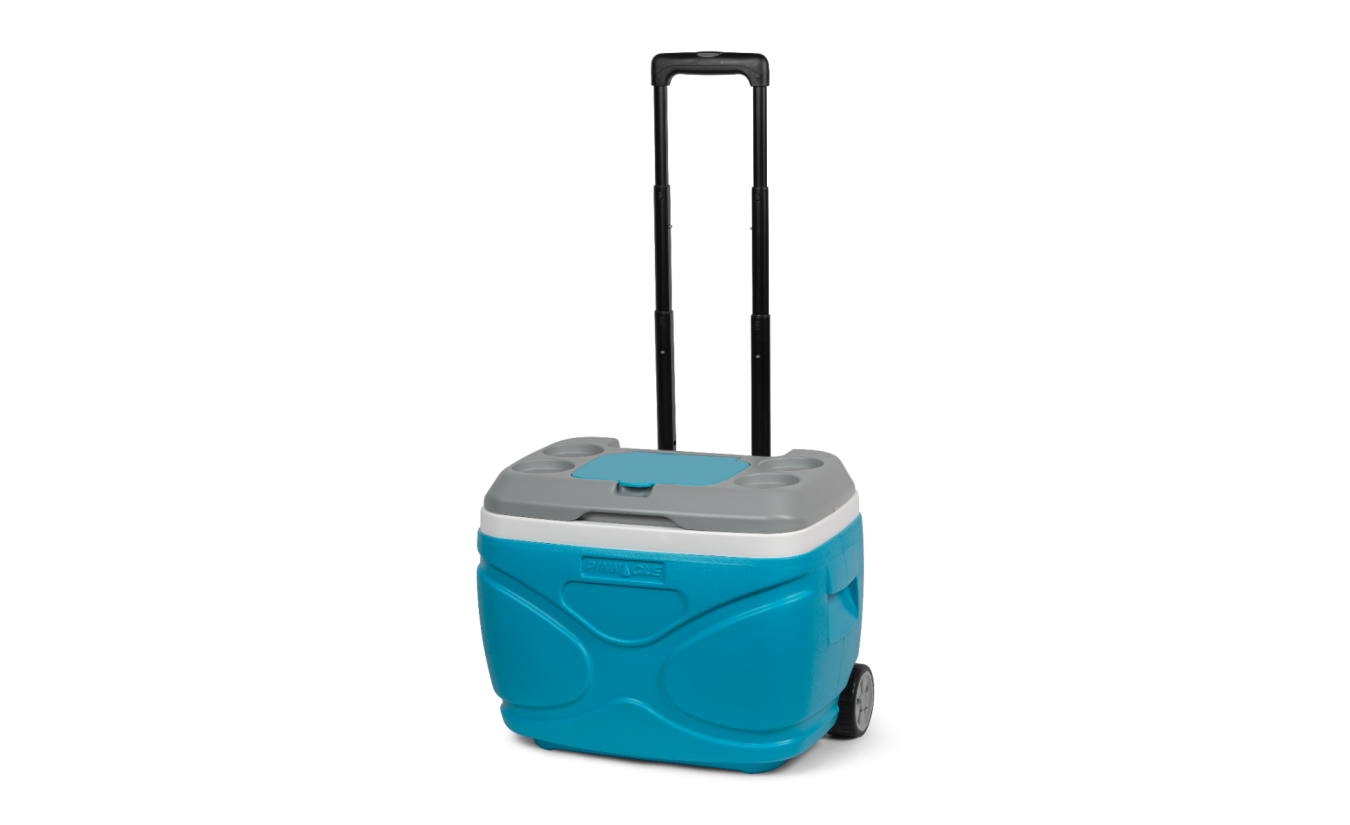 Pinnacle Prudence 30 Roller - Middelgrote Koelbox op wielen - 30 Liter - Blauw