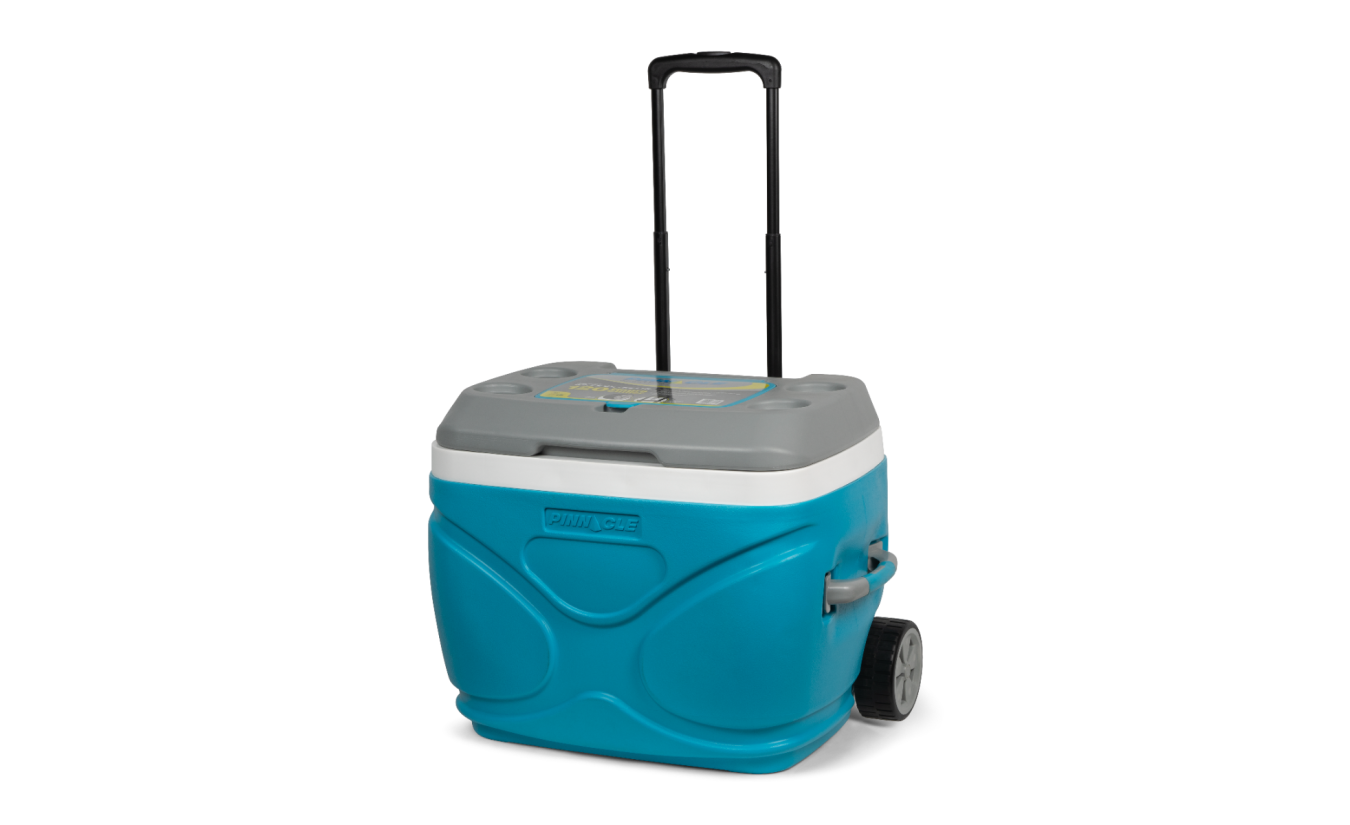 Pinnacle Prudence 66 Roller - Middelgrote Koelbox op wielen - 66 Liter - Blauw
