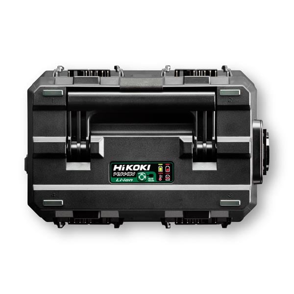 Hikoki UC18YTSLW0Z Multilader 14,4 / 18 / Multi Volt voor 4 accu&apos;s - UC18YTSLW0Z