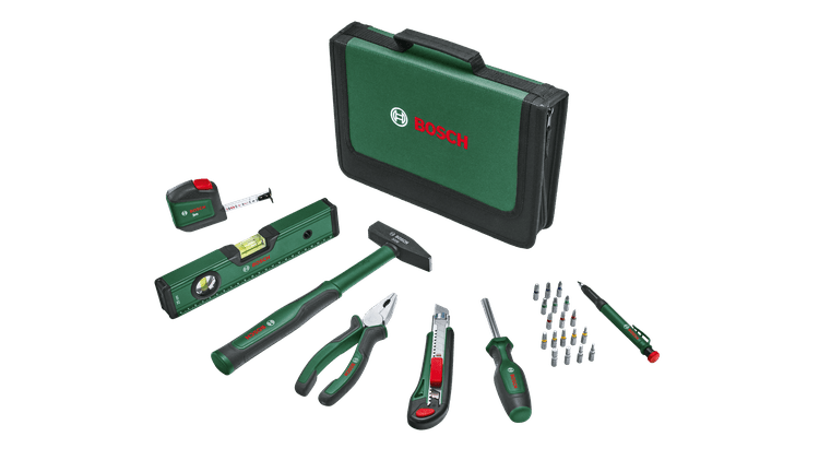 Bosch Groen Universal handgereedschapset 25-stuks 1600A02BY6