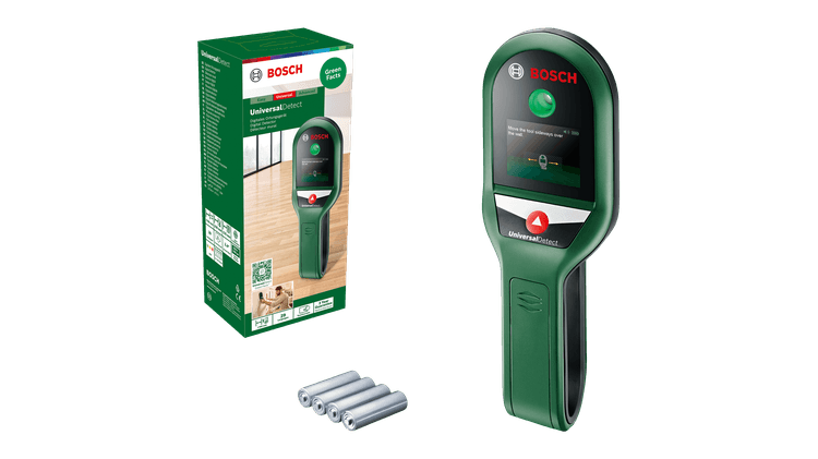 Bosch Groen UniversalDetect Detector | Inclusief Batterijen - 06036813Z0