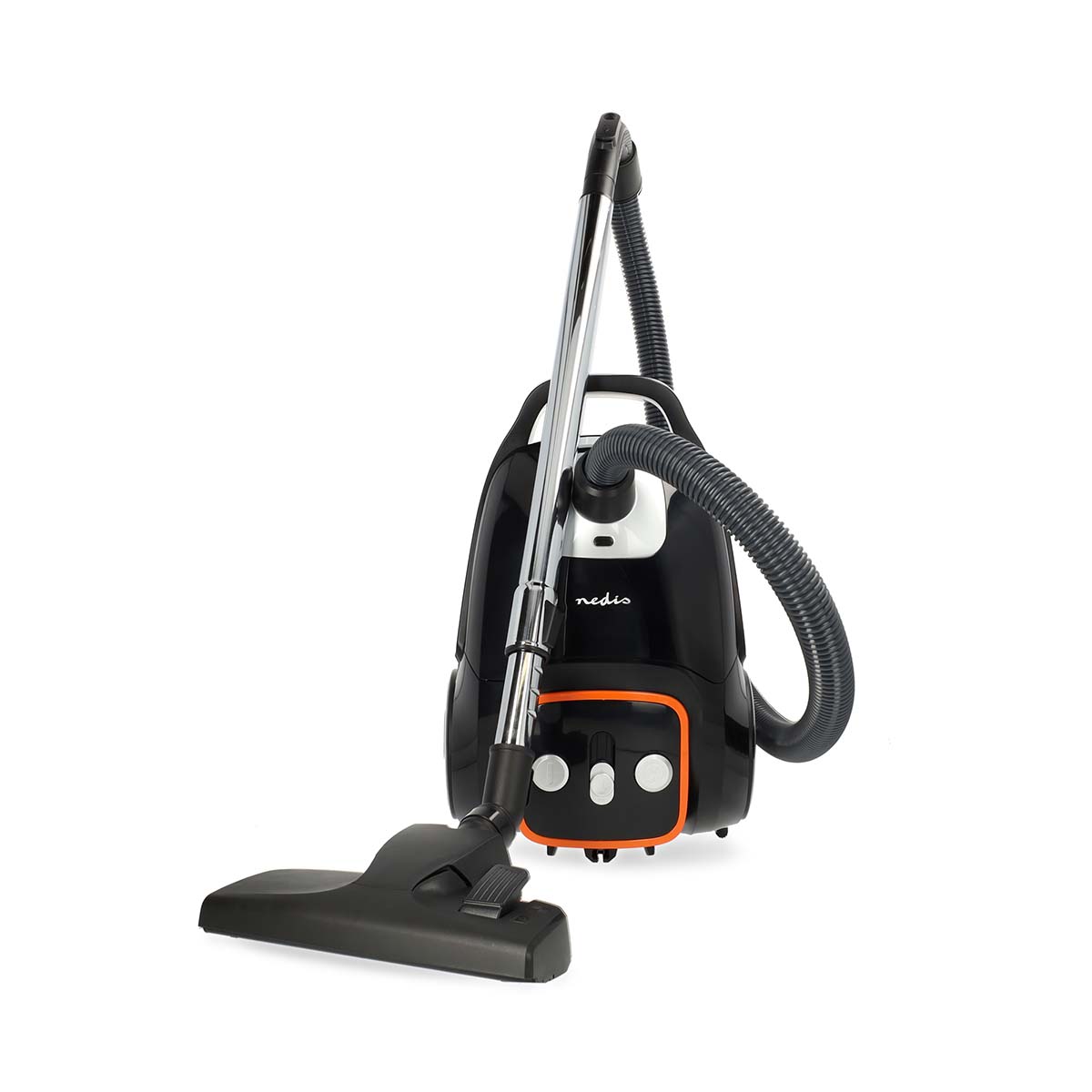 Nedis Stofzuiger | 700 W | 3.0 l | Hepa 13 | Antraciet / Oranje / Zwart - VCBG250GY