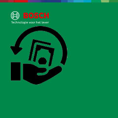 Bosch Groen Tot €50 Cashback