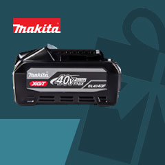 Gratis Makita 40V Accu