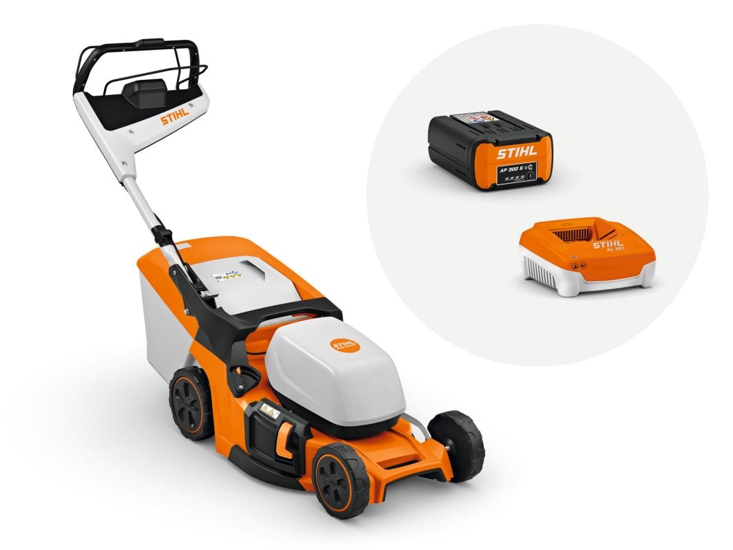 Stihl Sithl RMA 448.3 PV (EU1) Accugazonmaaier | Incl. accu en lader WA412000000