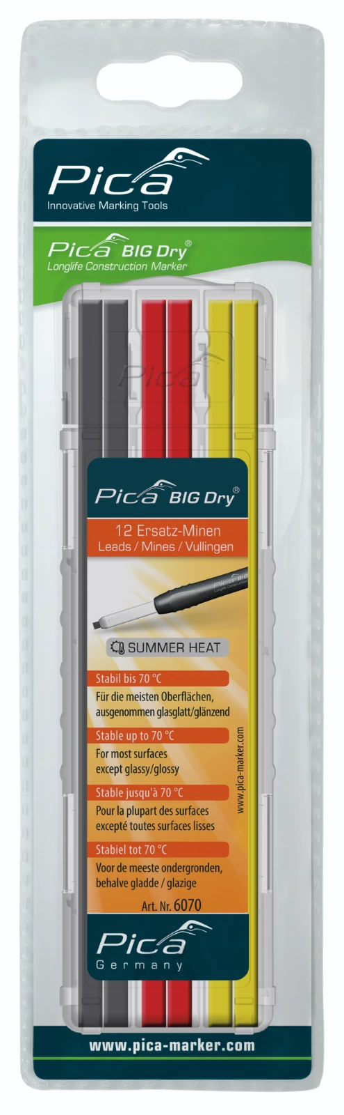 Pica BIG-Dry Navullingen SUMMERHEAT | Assorted | SB PI6070SB