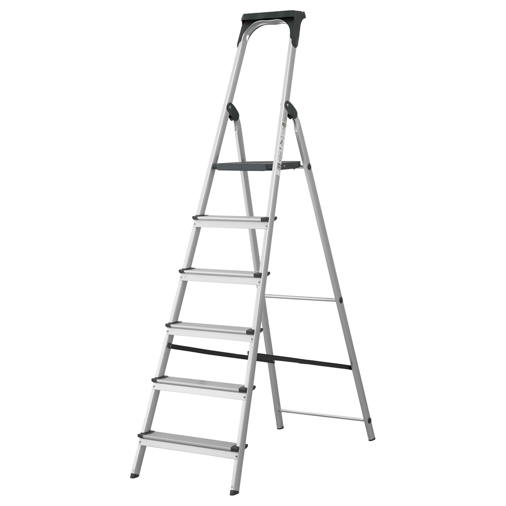 W.Steps Huishoudtrap 2020 6 treden (1280 mm) WI802136