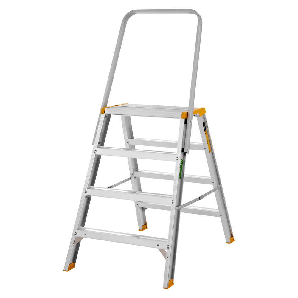 W.steps Dubbele trap 55ABR - 2x4 treden - WI804044