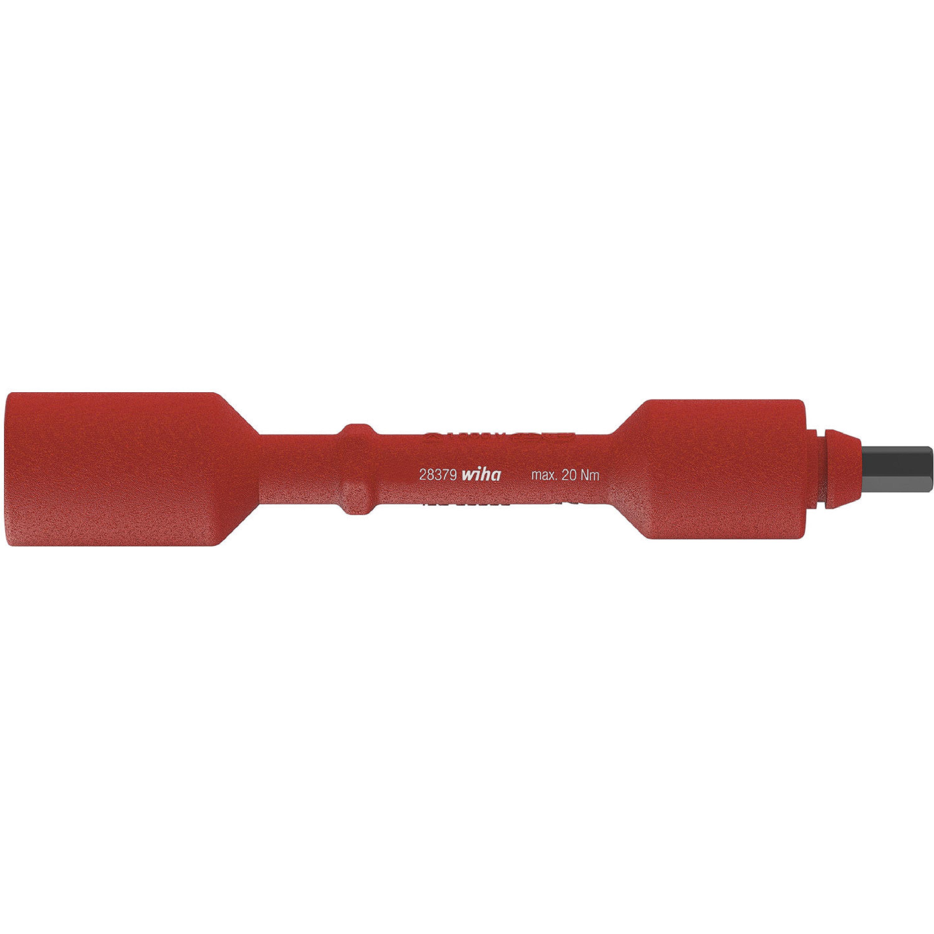 Wiha Wisselschacht electric zeskantdopsleutel 13,0 x 136 mm 20 Nm max. - 38929