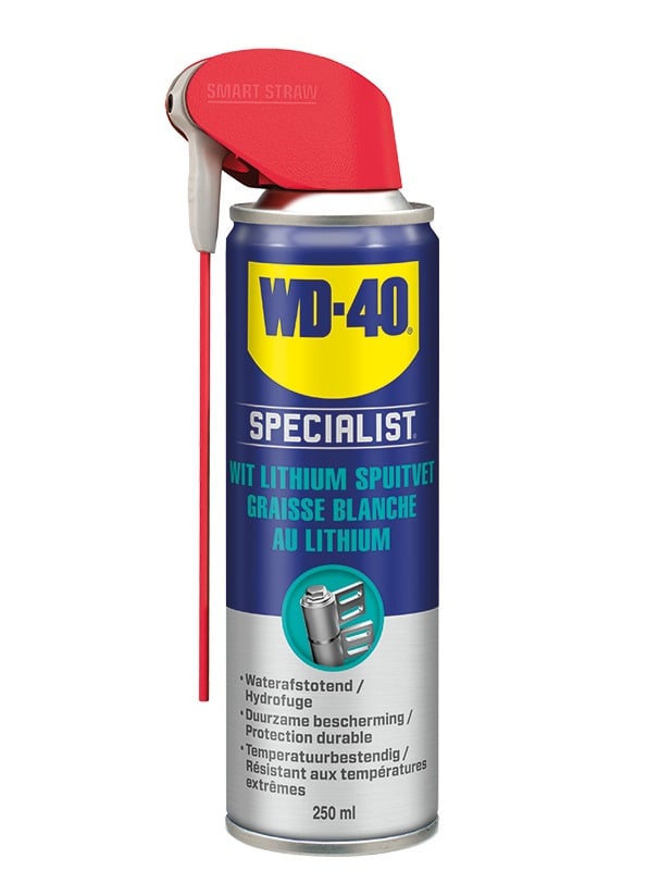 WD 40 Specialist hoogwaardig wit lithiumspuitvet 250 ml